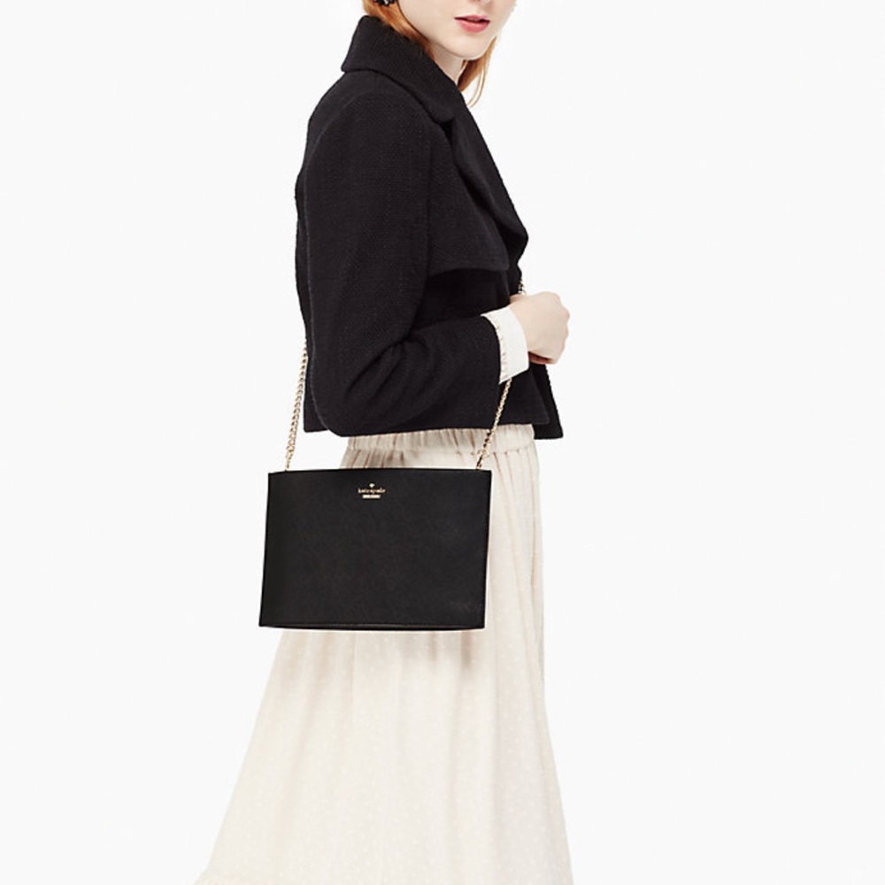 Kate Spade Cameron Street Sima Purse Black/Gold